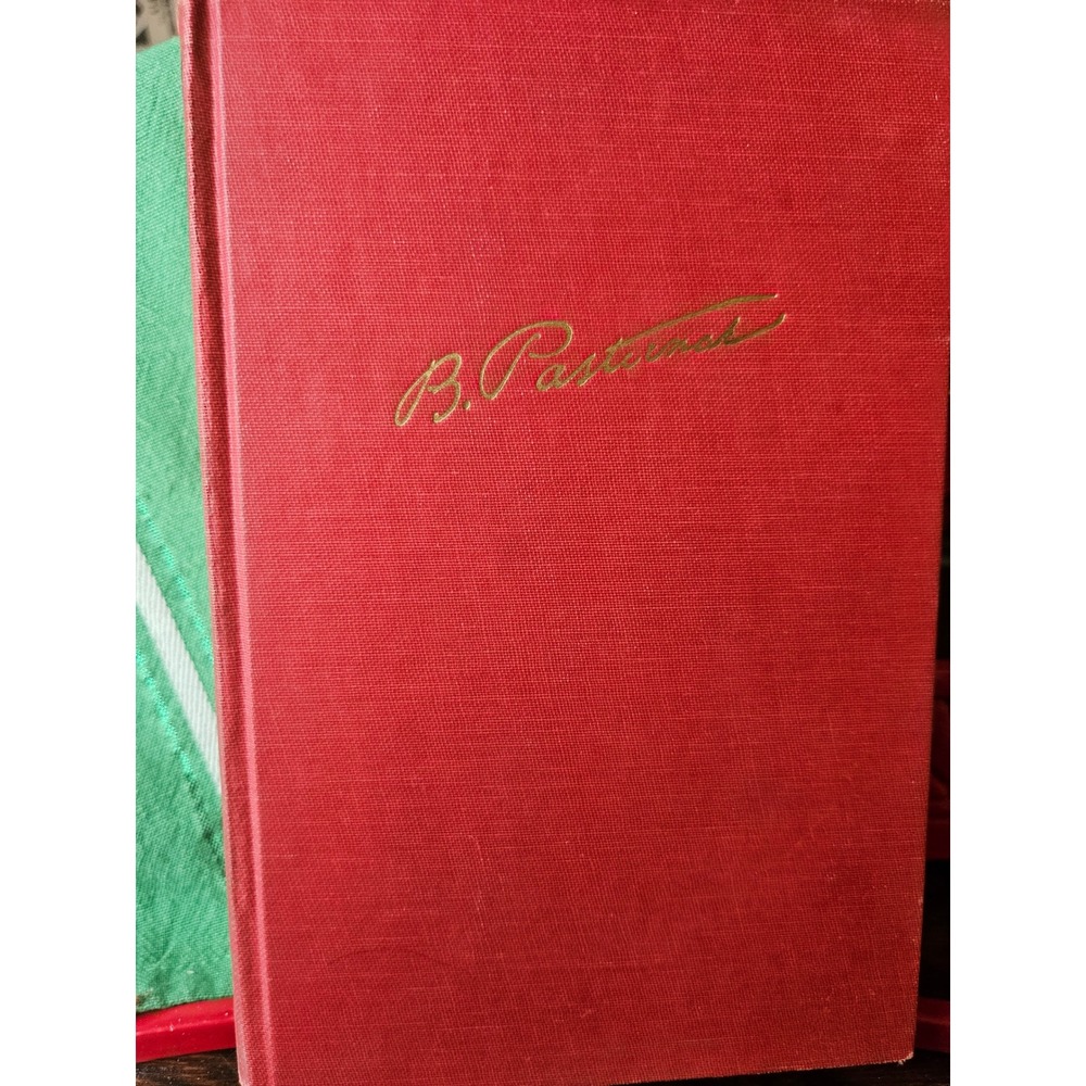 Doctor Zhivago Boris Pasternak 1958 Pantheon Books Red Hardcover Vintage Fiction